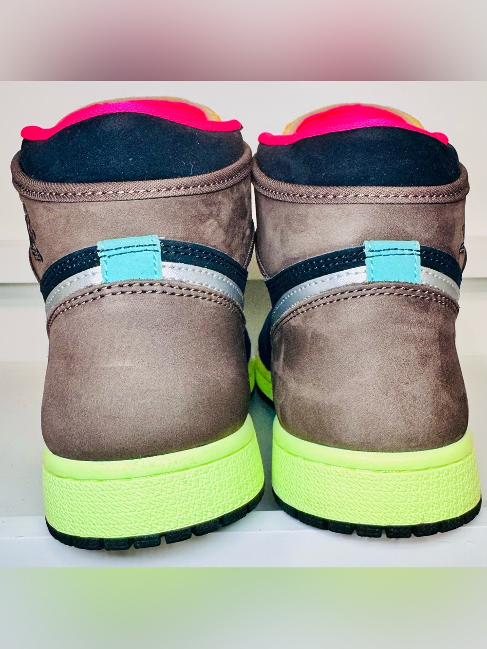AIR JORDAN 1 HIGH OG “TOKYO BIO HACK” 555088-201 Men’s 7.5 Women’s 9 Clean AF - Picture 15 of 16